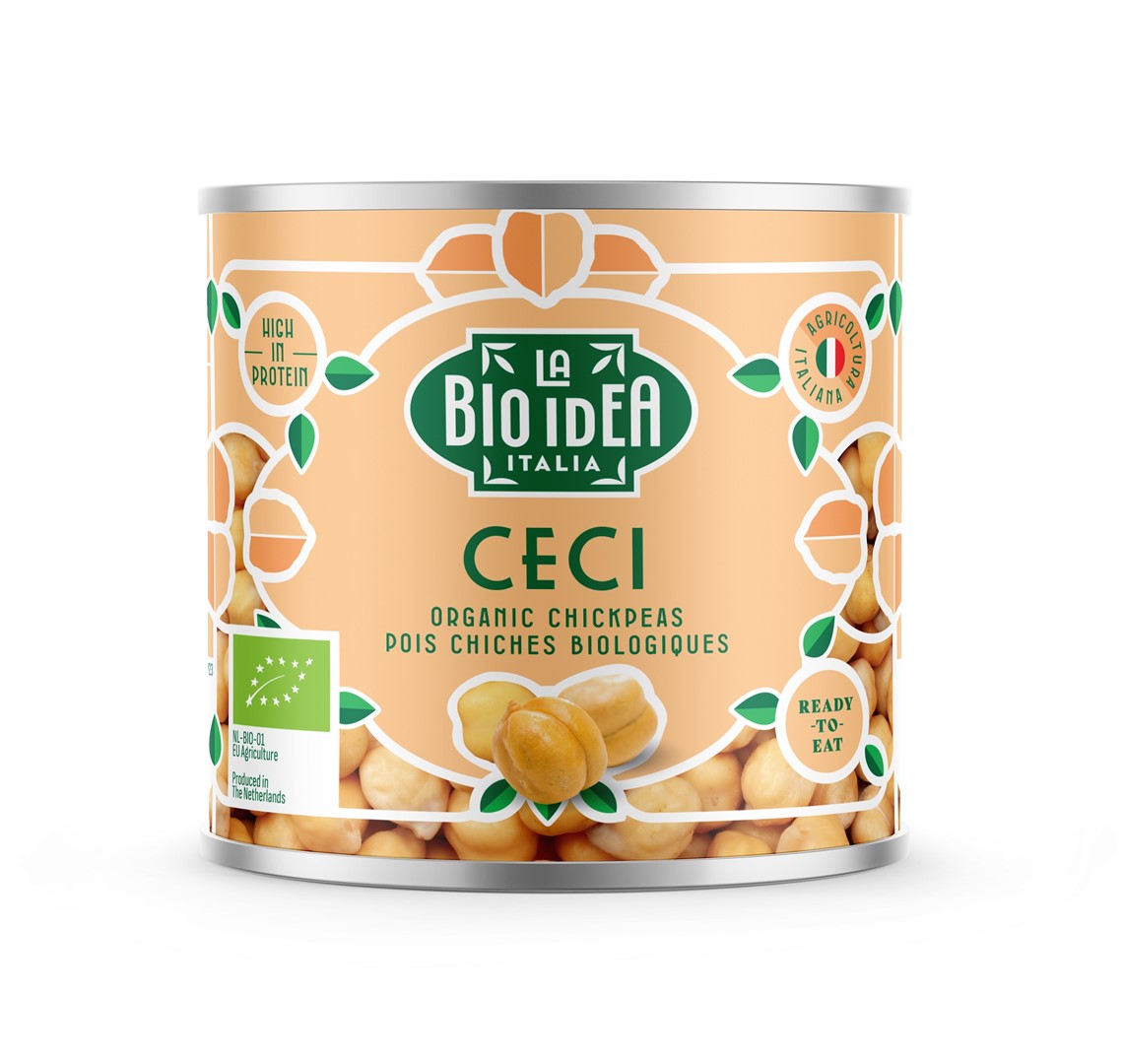 CIECIERZYCA W ZALEWIE BIO 200 g (120 g) - LA BIO IDEA