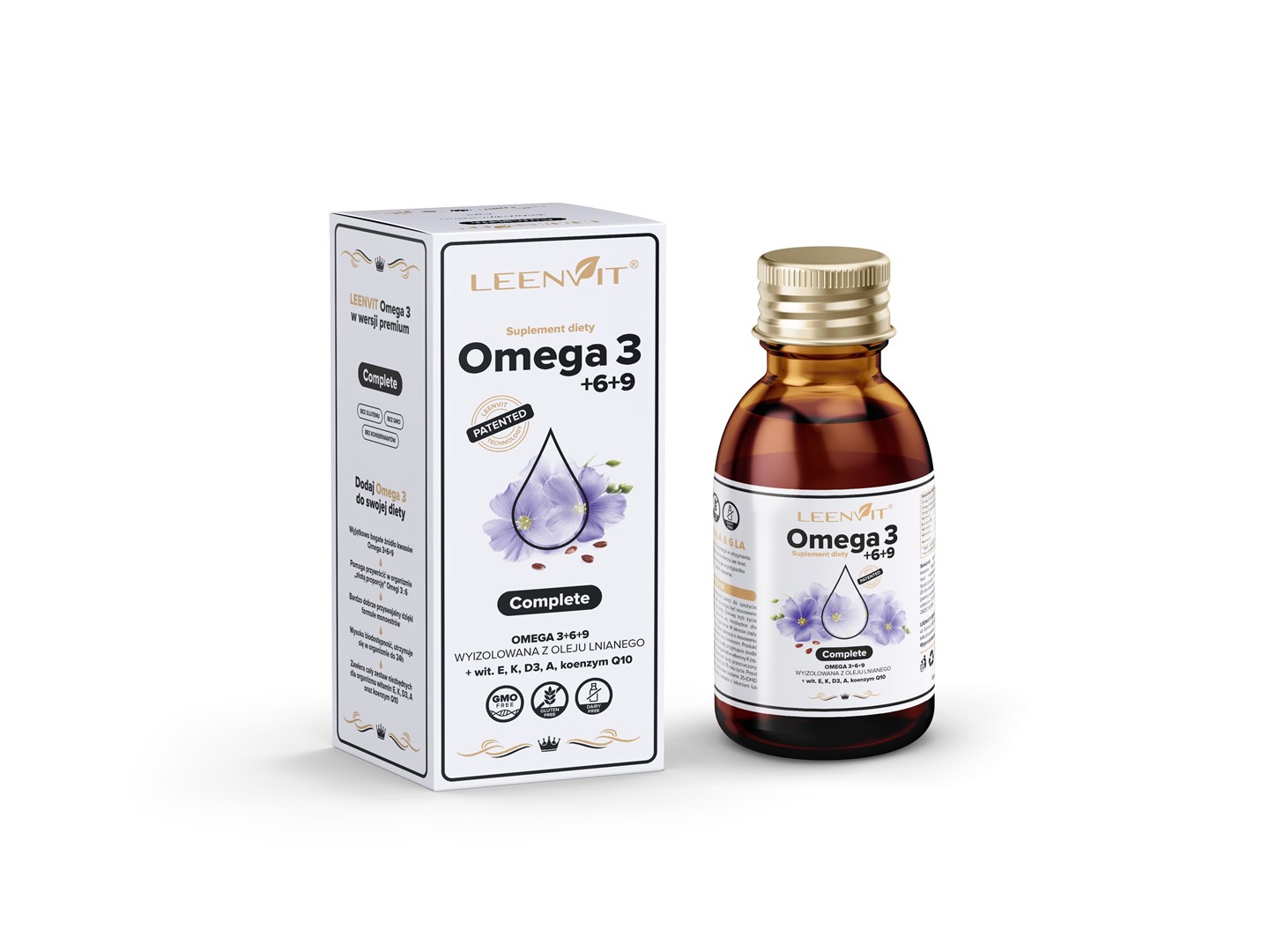 OMEGA 3-6-9 COMPLETE 125 ml - LEENVIT