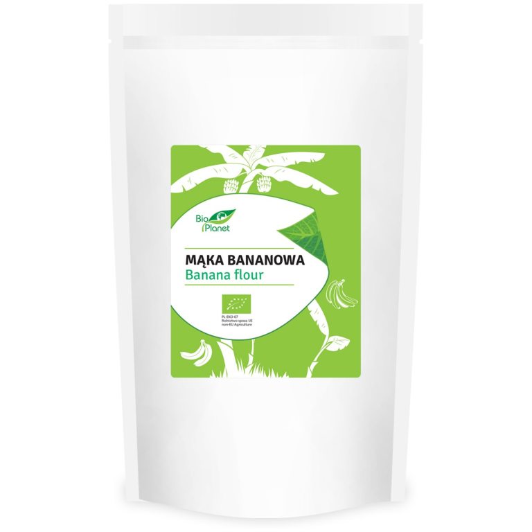 MĄKA BANANOWA BIO 500 g - BIO PLANET