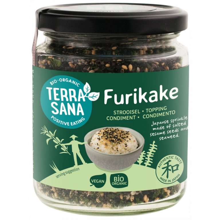 FURIKAKE (MIESZANKA SEZAMU I ALG MORSKICH) BIO 100 g – TERRASANA