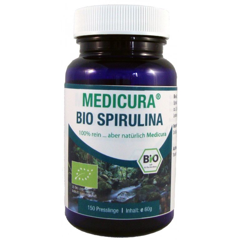 SPIRULINA BIO 150 TABLETEK - MEDICURA