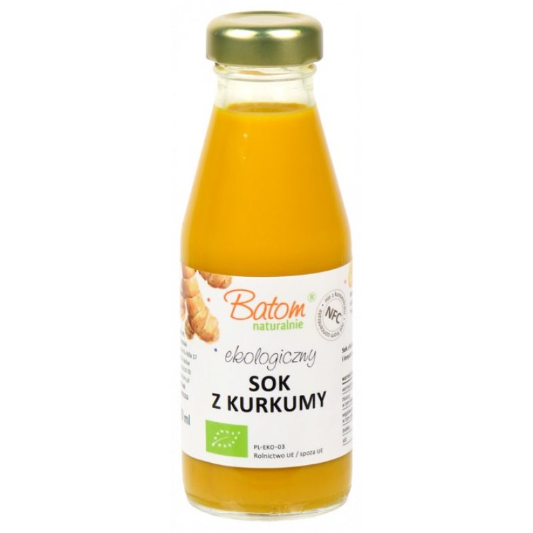 SOK Z KURKUMY NFC BIO 215 ml - BATOM