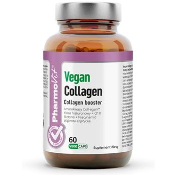 COLLAGEN BOOSTER VEGAN BEZGLUTENOWY 60 KAPSUŁEK - PHARMOVIT (CLEAN LABEL)