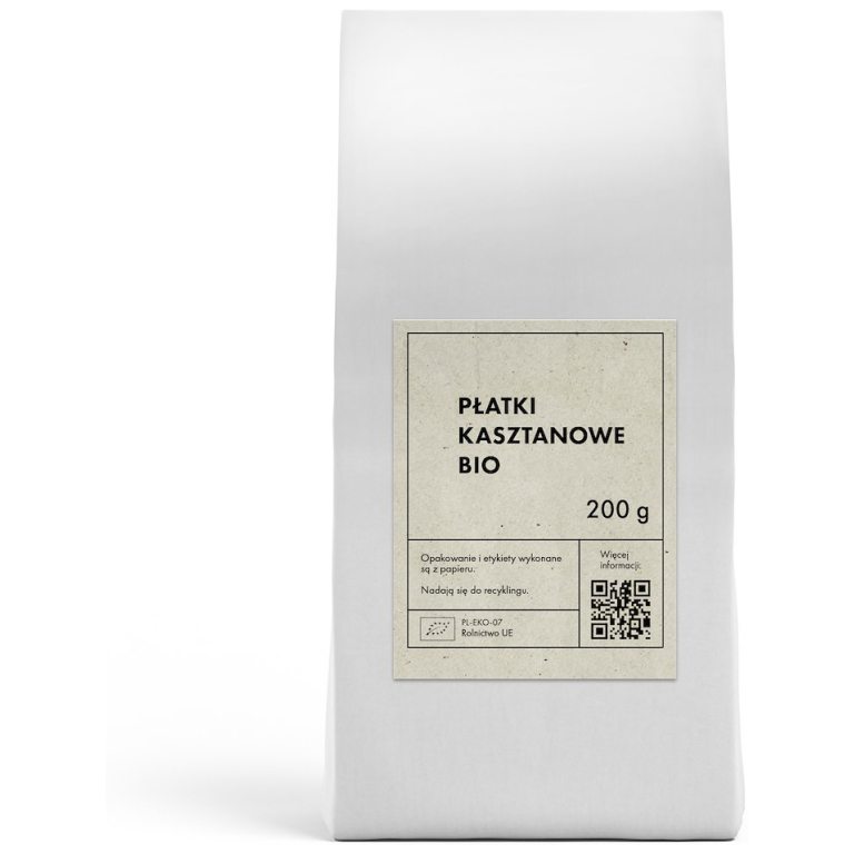 PŁATKI KASZTANOWE BIO 200 g - THE PLANET