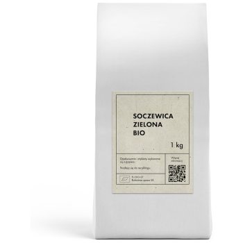 SOCZEWICA ZIELONA BIO 1 kg - THE PLANET