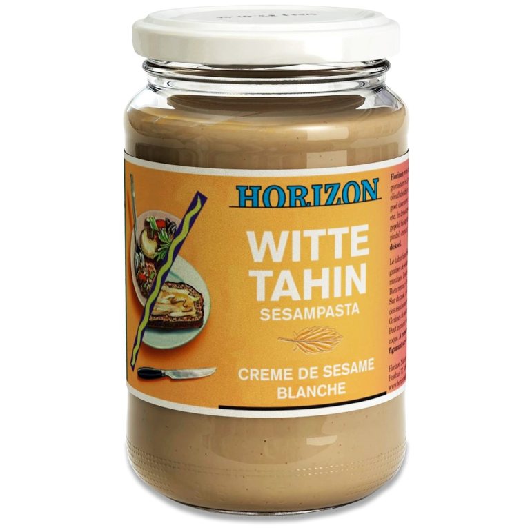TAHINI BIAŁE (PASTA SEZAMOWA) BIO 350 g - HORIZON