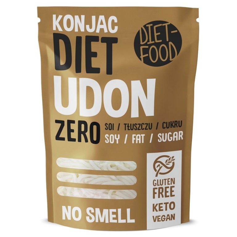 MAKARON (KONJAC) UDON BEZGLUTENOWY 270 g (200 g) - DIET-FOOD