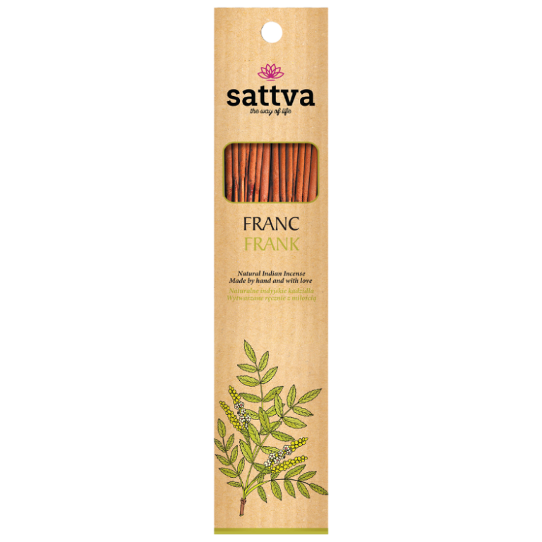 KADZIDEŁKA INDYJSKIE FRANK (15 szt.) 30 g - SATTVA (WELLNESS)