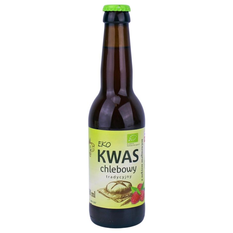 KWAS CHLEBOWY Z SOKIEM MALINOWYM BIO 330 ml - EKO NATURA