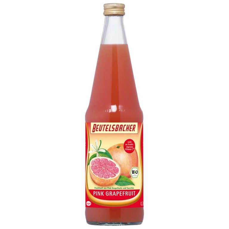SOK Z RÓŻOWYCH GREJPFRUTÓW NFC BIO 700 ml - BEUTELSBACHER
