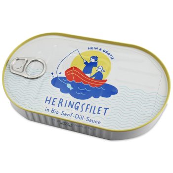 ŚLEDŹ MSC FILETY W BIO SOSIE MUSZTARDOWO - KOPERKOWYM 200 g (120 g) - HEIN i GRAETJE
