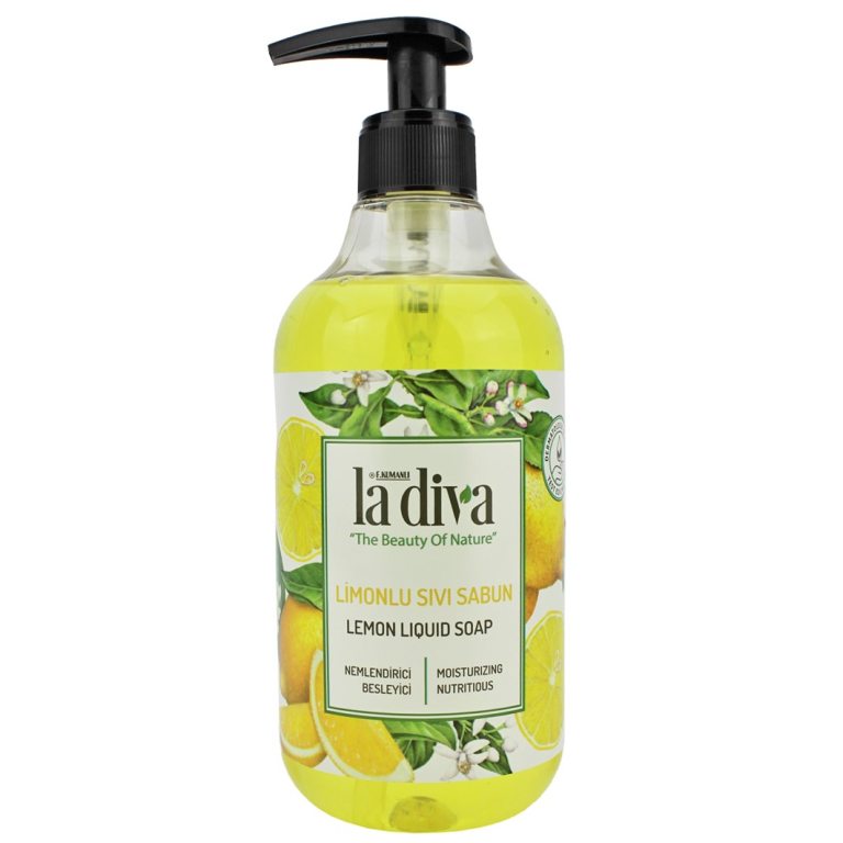 MYDŁO W PŁYNIE CYTRYNOWE 500 ml - LA DIVA