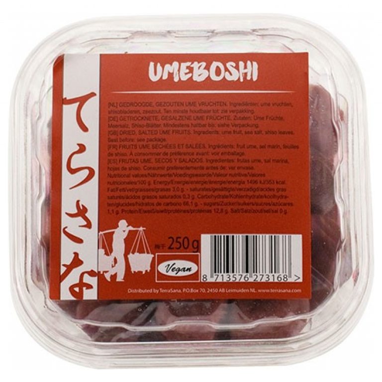 UMEBOSHI (MORELE JAPOŃSKIE KISZONE) 250 g - TERRASANA