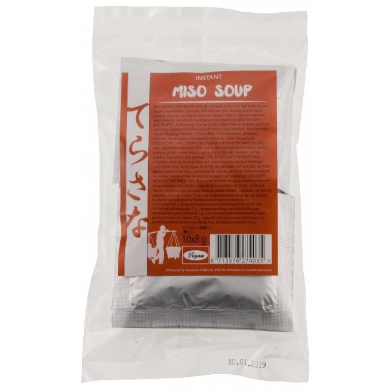 ZUPA MISO INSTANT (10 x 8 g) 80 g - TERRASANA