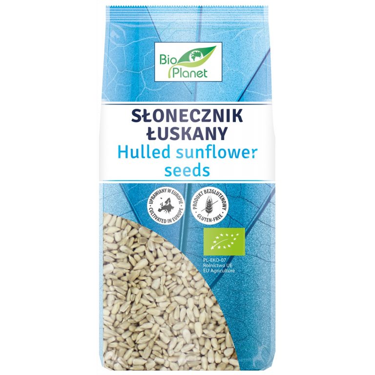 SŁONECZNIK ŁUSKANY BEZGLUTENOWY BIO 350 g - BIO PLANET