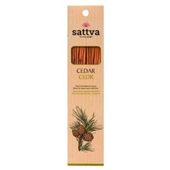 KADZIDEŁKA INDYJSKIE CEDR (15 szt.) 30 g - SATTVA (WELLNESS)