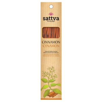 KADZIDEŁKA INDYJSKIE CYNAMON (15 szt.) 30 g - SATTVA (WELLNESS)