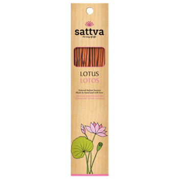 KADZIDEŁKA INDYJSKIE LOTOS (15 szt.) 30 g - SATTVA (WELLNESS)