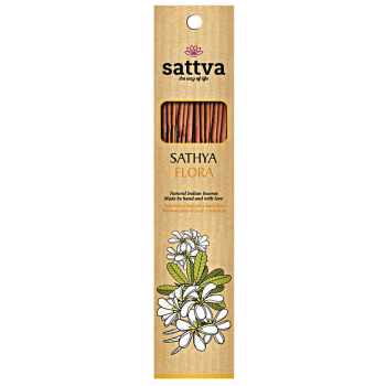 KADZIDEŁKA INDYJSKIE SATHYA FLORA (15 szt.) 30 g - SATTVA (WELLNESS)