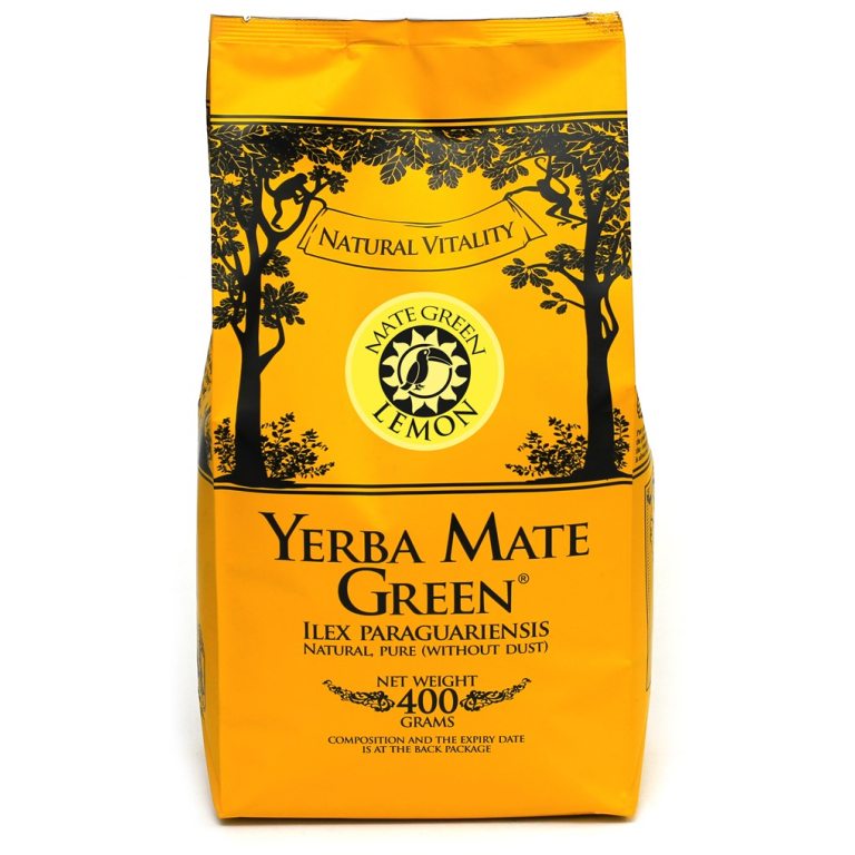 YERBA MATE GREEN LEMON 400 g - MATE GREEN