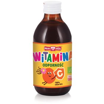 SOK Z RÓŻY I JABŁEK NFC NA ODPORNOŚĆ BIO 250 ml - POLSKA RÓŻA
