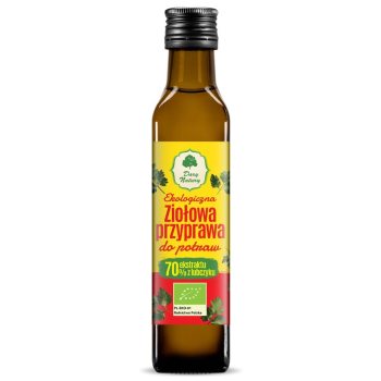 PRZYPRAWA ZIOŁOWA Z LUBCZYKIEM W PŁYNIE BIO 250 ml - DARY NATURY