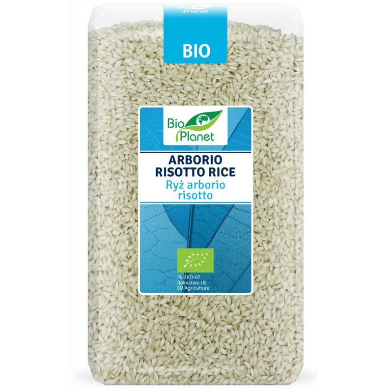 RYŻ ARBORIO RISOTTO BIO 1 kg -  BIO PLANET