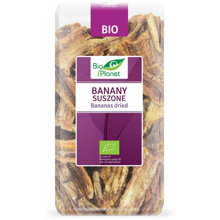 BANANY SUSZONE BIO 400 g - BIO PLANET