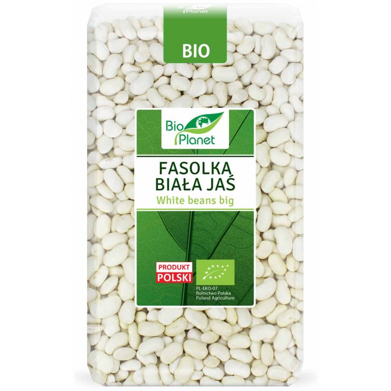 FASOLKA BIAŁA JAŚ BIO 1 kg - BIO PLANET