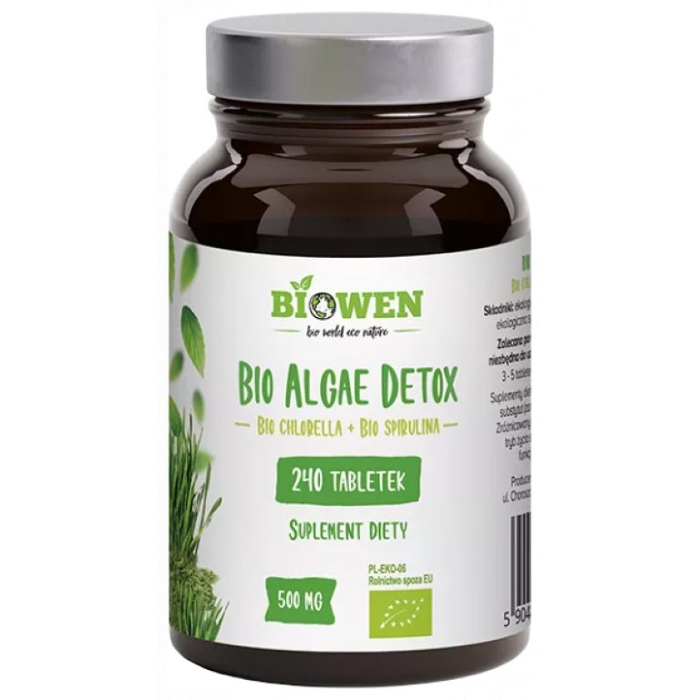 ALGI DETOX BIO 240 TABLETEK - HEMPKING (BIOWEN)