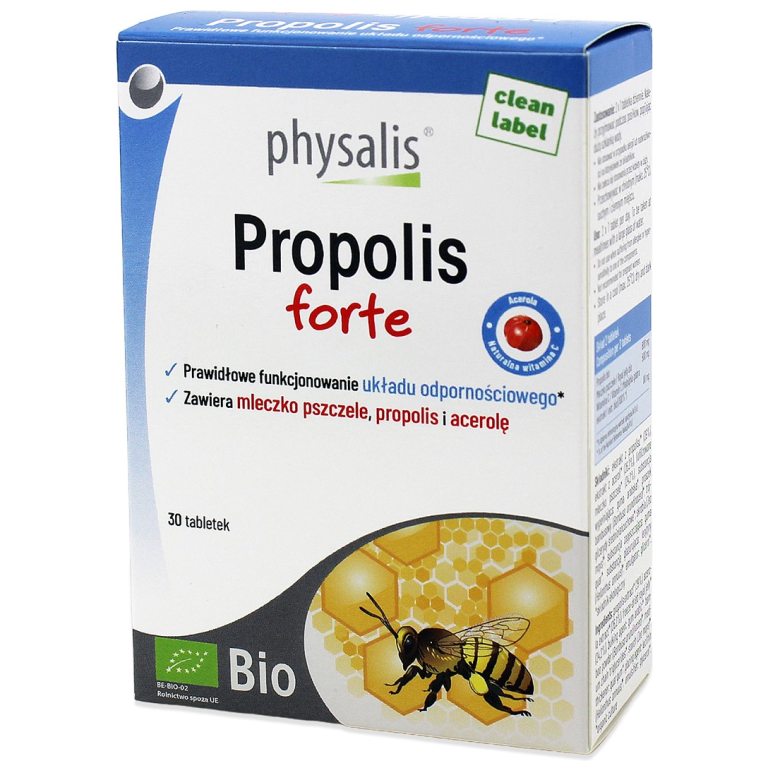 PROPOLIS FORTE BIO 30 TABLETEK - PHYSALIS