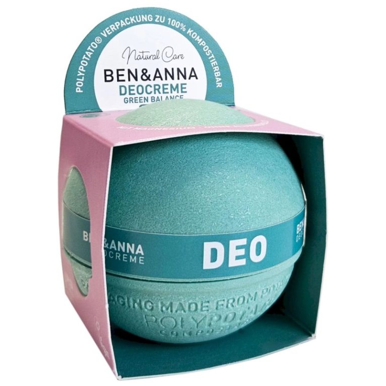 DEZODORANT W KREMIE POLYPOTATO GREEN BALANCE SENSITIV ECO 40 g - BEN & ANNA