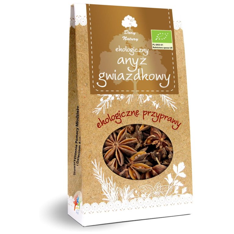 ANYŻ GWIAZDKOWY BIO 30 g - DARY NATURY