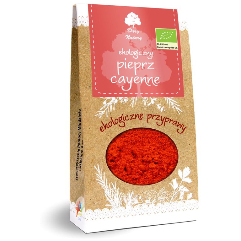 PIEPRZ CAYENNE BIO 60 g - DARY NATURY
