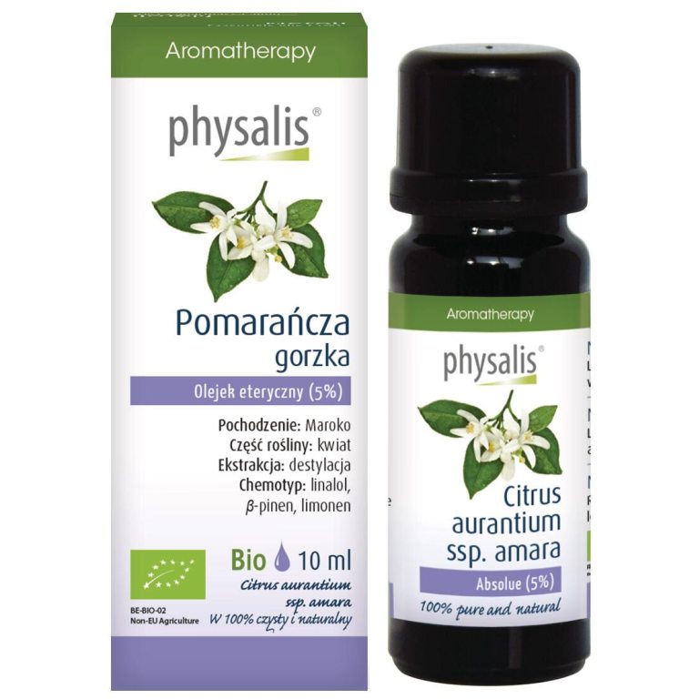 OLEJEK ETERYCZNY NEROLI BIO 10 ml - PHYSALIS