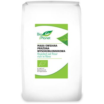 MĄKA OWSIANA PRAŻONA WYSOKOBŁONNIKOWA BIO 700 g - BIO PLANET