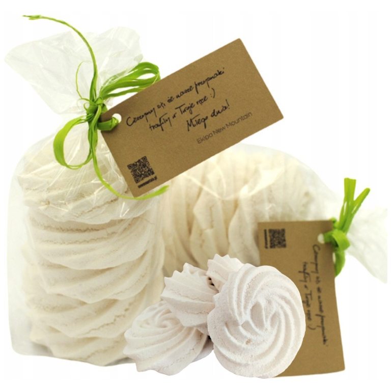 BEZA PAVLOVA WEGAŃSKA BEZGLUTENOWA (5 szt.) ok. 45 g - NEW MOUNTAIN