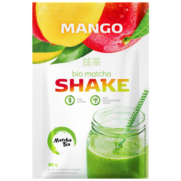 SHAKE Z MATCHĄ I MANGO BEZGLUTENOWY BIO 30 g - AMYLON