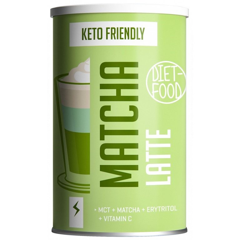 LATTE MATCHA KETO 300 g - DIET-FOOD