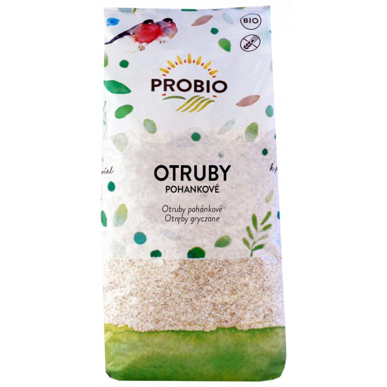 OTRĘBY GRYCZANE BEZGLUTENOWE BIO 500 g - PROBIO