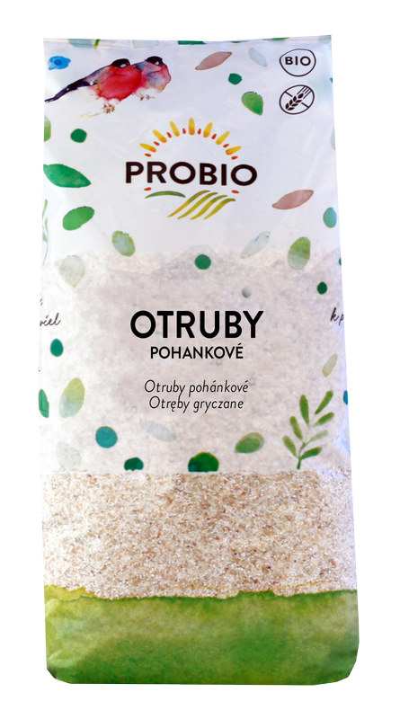 OTRĘBY GRYCZANE BEZGLUTENOWE BIO 500 g - PROBIO