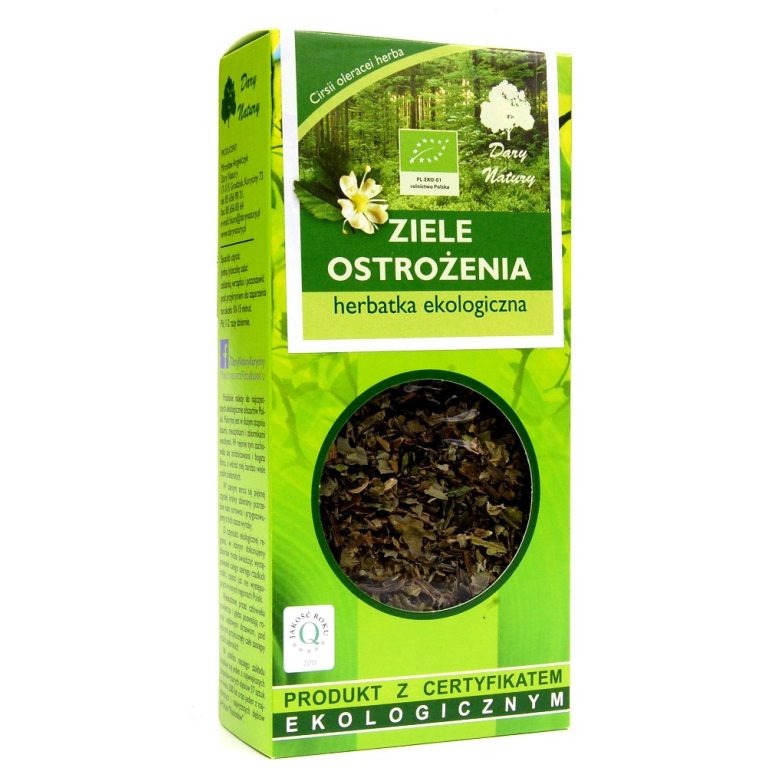 HERBATKA ZIELE OSTROŻENIA BIO 25 g - DARY NATURY