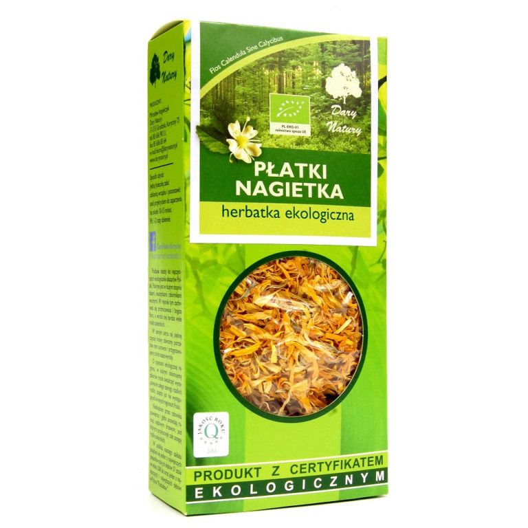 HERBATKA PŁATKI NAGIETKA BIO 25 g - DARY NATURY