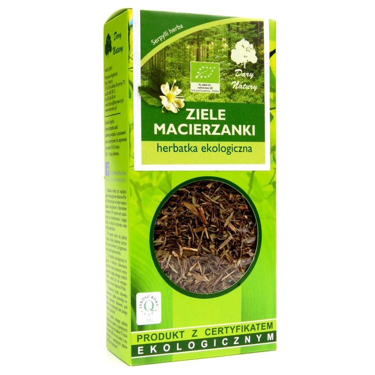 HERBATKA ZIELE MACIERZANKI BIO 25 g - DARY NATURY