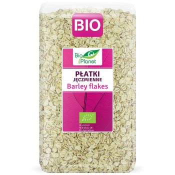 PŁATKI JĘCZMIENNE BIO 600 g - BIO PLANET