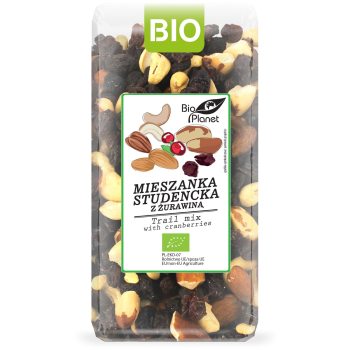 MIESZANKA STUDENCKA Z ŻURAWINĄ BIO 400 g - BIO PLANET