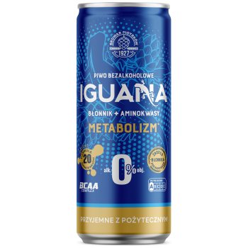 PIWO BEZALKOHOLOWE IGUANA METABOLIZM 330 ml - BROWAR PIOTRKÓW