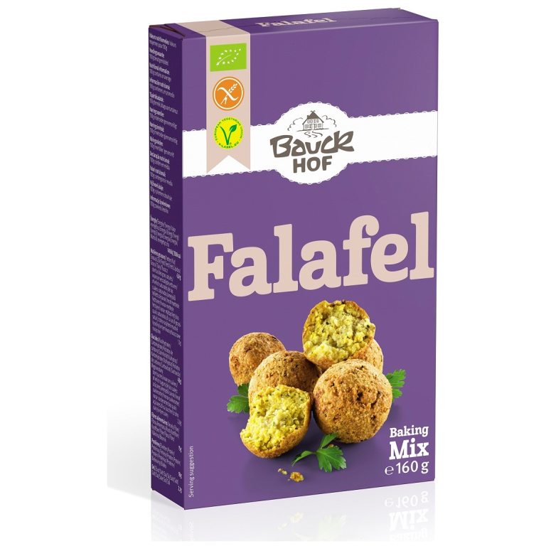 MIESZANKA NA FALAFEL BEZGLUTENOWA BIO 160 g - BAUCK HOF