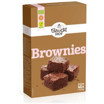 MIESZANKA NA BROWNIE BEZGLUTENOWA BIO 400 g - BAUCK HOF