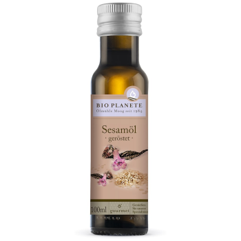 OLEJ SEZAMOWY (Z PRAŻONYCH NASION) BIO 100 ml - BIO PLANETE